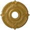 Ekena Millwork Attica Ceiling Medallion (Fits Canopies up to 5"), Hand-Painted Pharaohs Gold, 18"OD x 4"ID x 5/8"P CM18ATPGS - alternate 1